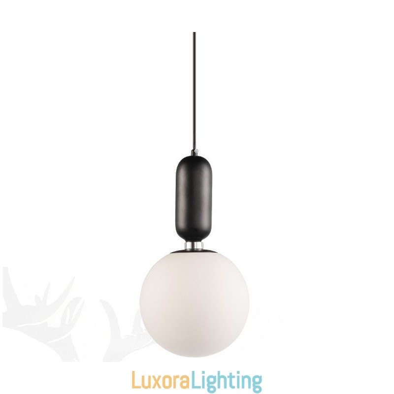 Designer Touch Decorative Modern Contemporary Pendant Light with Glass Shade