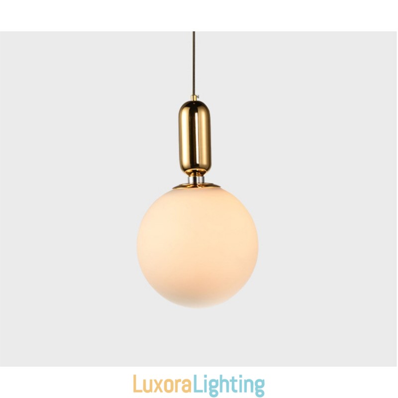 Designer Touch Decorative Modern Contemporary Pendant Light with Glass Shade