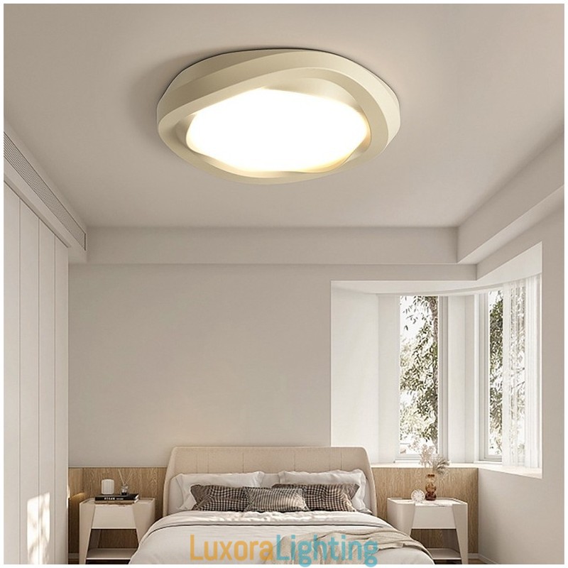 Designer Touch Decorative Dimmable Full Spectrum Eye Protection Multi Colours Modern Flush Mount Ceiling Light Indoor Lighting Fixtures