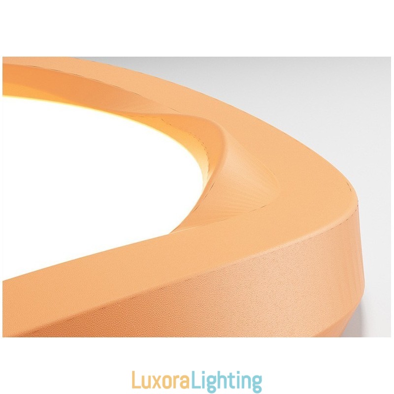 Designer Touch Decorative Dimmable Full Spectrum Eye Protection Multi Colours Modern Flush Mount Ceiling Light Indoor Lighting Fixtures