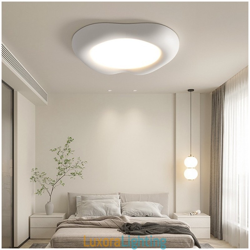 Designer Touch Decorative Dimmable Full Spectrum Eye Protection Multi Colours Modern Flush Mount Ceiling Light Indoor Lighting Fixtures