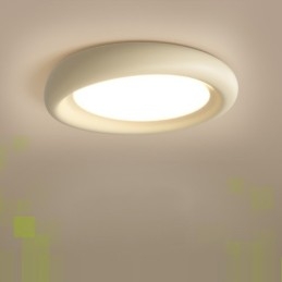 Designer Touch Decorative Dimmable Round Full Spectrum Eye Protection Multi Colours Modern Flush Mount Ceiling Light Indoor Lighting Fixtures