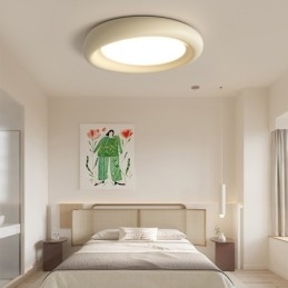 Designer Touch Decorative Dimmable Round Full Spectrum Eye Protection Multi Colours Modern Flush Mount Ceiling Light Indoor Lighting Fixtures