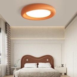 Designer Touch Decorative Dimmable Round Full Spectrum Eye Protection Multi Colours Modern Flush Mount Ceiling Light Indoor Lighting Fixtures