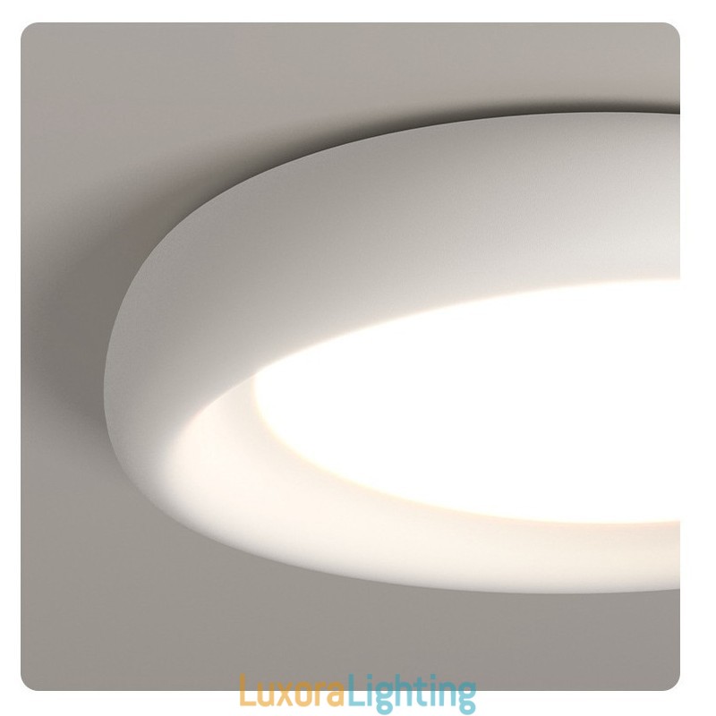 Designer Touch Decorative Dimmable Round Full Spectrum Eye Protection Multi Colours Modern Flush Mount Ceiling Light Indoor Lighting Fixtures