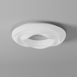 Designer Touch Decorative Dimmable Round Modern Flush Mount Ceiling Light Indoor Lighting Fixture