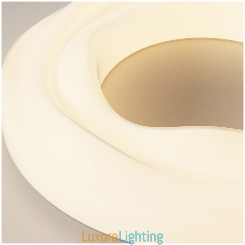 Designer Touch Decorative Dimmable Round Modern Flush Mount Ceiling Light Indoor Lighting Fixture