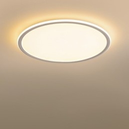 Designer Touch Decorative Nordic 3.5cm Thickness Round Full Spectrum Eye Protection Indoor Dimmable Ceiling Light