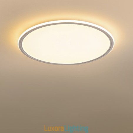 Designer Touch Decorative Nordic 3.5cm Thickness Round Full Spectrum Eye Protection Indoor Dimmable Ceiling Light