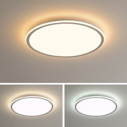 Designer Touch Decorative Nordic 3.5cm Thickness Round Full Spectrum Eye Protection Indoor Dimmable Ceiling Light
