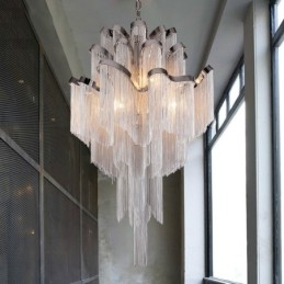 Designer Touch Decorative Tassels Extra Large Size Chandelier Ceiling Pendant Light