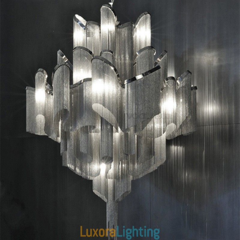 Designer Touch Decorative Tassels Extra Large Size Chandelier Ceiling Pendant Light