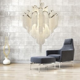 Designer Touch Decorative Tassels Extra Large Size Chandelier Ceiling Pendant Light