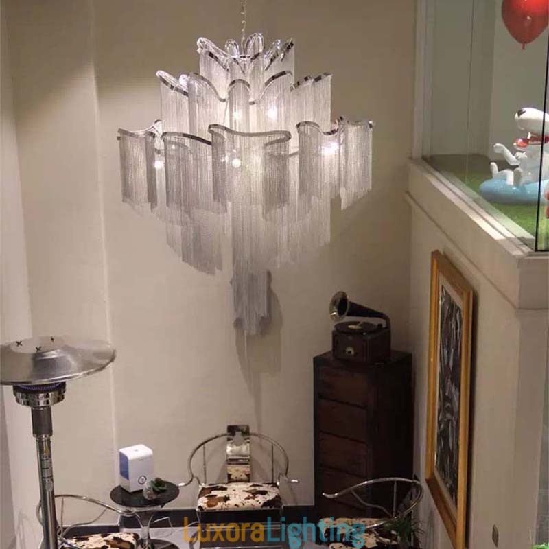 Designer Touch Decorative Tassels Extra Large Size Chandelier Ceiling Pendant Light
