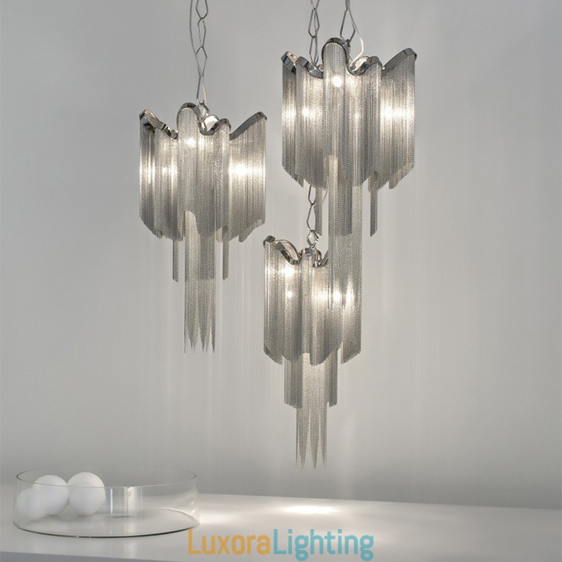 Designer Touch Decorative Tassels Extra Large Size Chandelier Ceiling Pendant Light