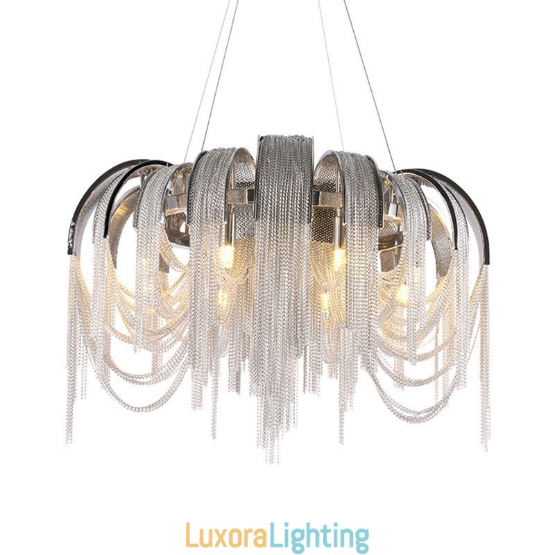 Designer Touch Decorative Tassels Extra Large Size Chandelier Ceiling Pendant Light
