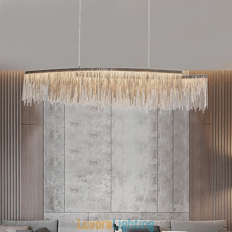 Designer Touch Decorative Tassels Extra Large Size Ceiling Pendant Light Island