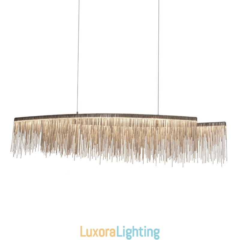 Designer Touch Decorative Tassels Extra Large Size Ceiling Pendant Light Island