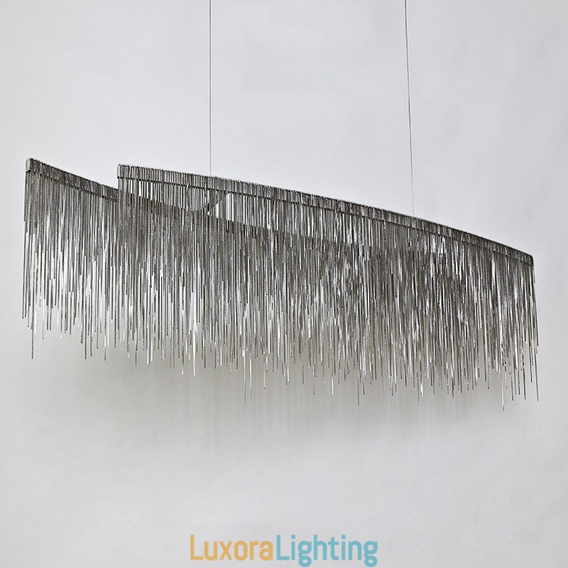 Designer Touch Decorative Tassels Extra Large Size Ceiling Pendant Light Island