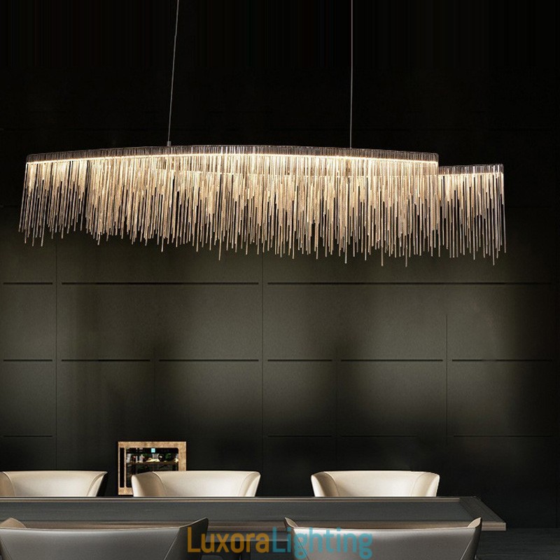 Designer Touch Decorative Tassels Extra Large Size Ceiling Pendant Light Island