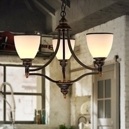 Designer Touch Decorative Retro Minimalist Ceiling Lamps European Style Glass Ceiling Lamps Lamp