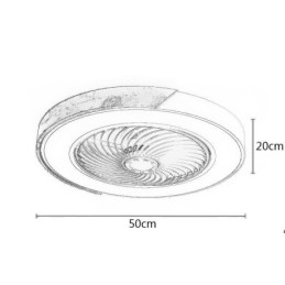 Designer Touch Decorative Smart Ceiling Fan With Lights Remote Control Decor Ventilator Lamp