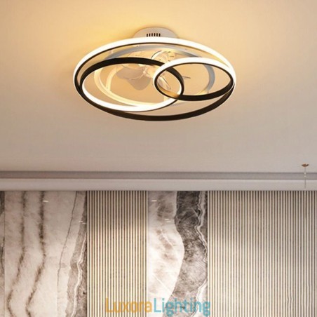 Designer Touch Decorative Modern Ceiling Lights Circle Rings Ceiling Fan