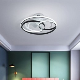 Designer Touch Decorative Modern Ceiling Lights Circle Rings Ceiling Fan