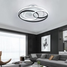 Designer Touch Decorative Modern Ceiling Lights Circle Rings Ceiling Fan