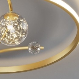 Designer Touch Decorative Ceiling Fan with Lights Decor Ventilator Lamp Acrylic