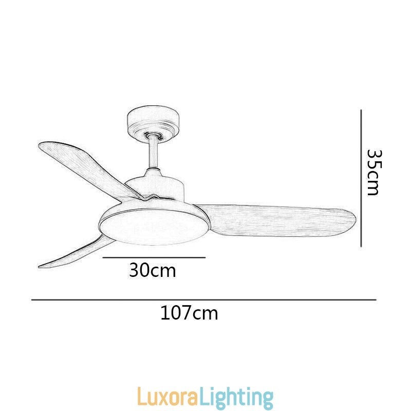 Designer Touch Decorative Inverter Fan Lamp Modern Minimalist Ceiling Fan Lamp