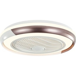 Designer Touch Decorative Modern Ceiling Fan Lights Acrylic Round Ceiling Lamp With Remote Control