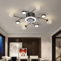 Designer Touch Decorative Creative Fan Ceiling Light Ceiling Chandelier