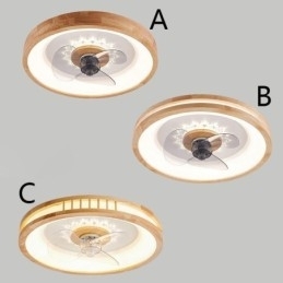 Designer Touch Decorative Modern Inverter Ceiling Fan With Lights Remote Control Ceiling Light Fan Lamp