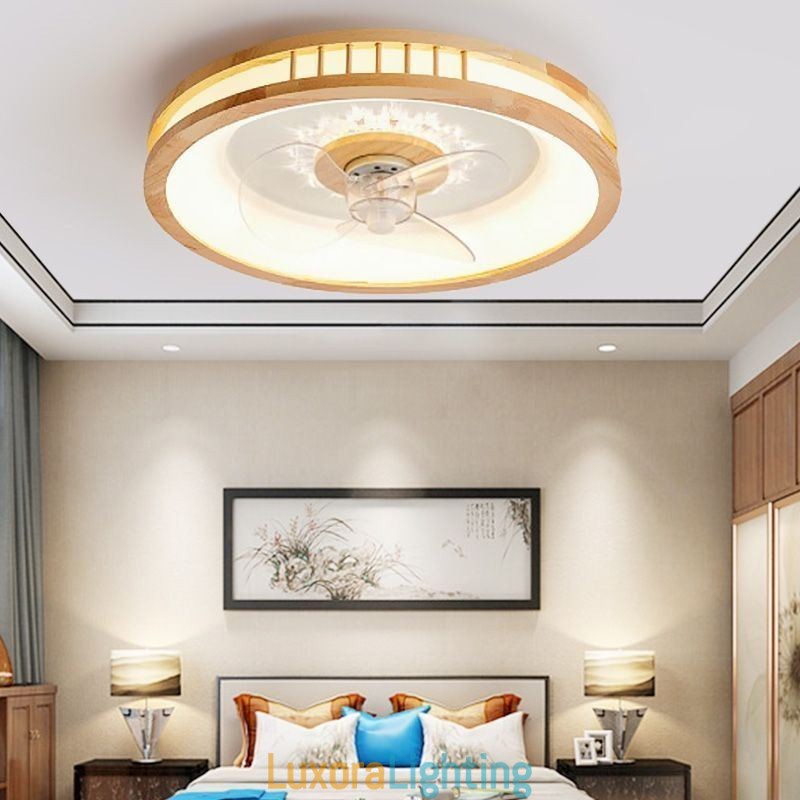 Designer Touch Decorative Modern Inverter Ceiling Fan With Lights Remote Control Ceiling Light Fan Lamp