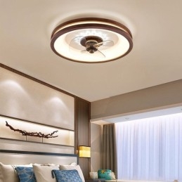 Designer Touch Decorative Modern Inverter Ceiling Fan Lights Remote Control Ceiling Light Fan Lamp