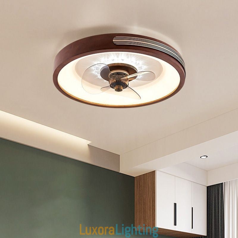 Designer Touch Decorative Modern Inverter Ceiling Fan Lights Remote Control Ceiling Light Fan Lamp