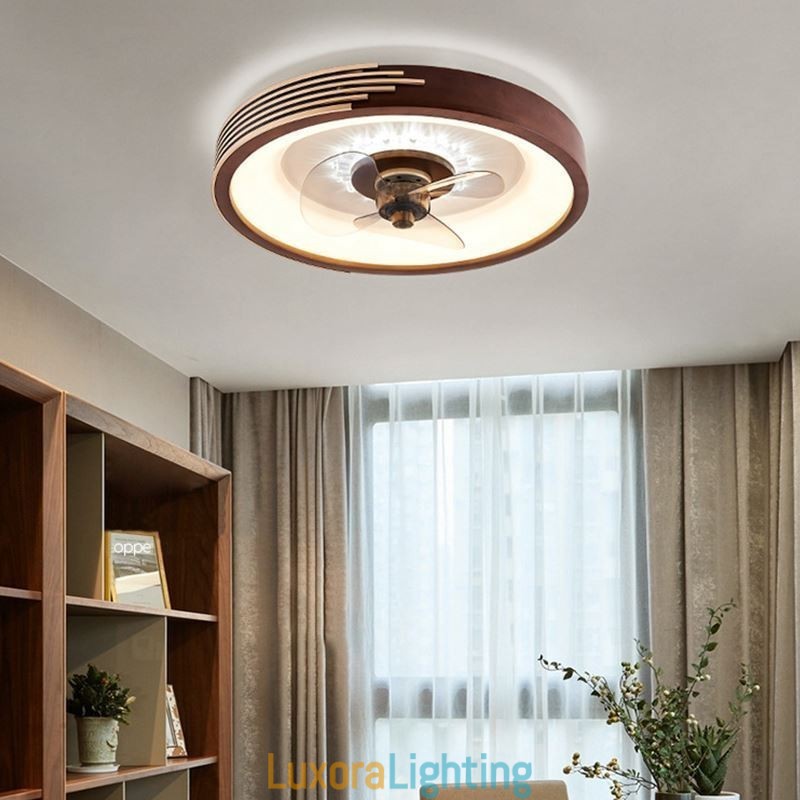 Designer Touch Decorative Modern Inverter Ceiling Fan Lights Remote Control Ceiling Light Fan Lamp