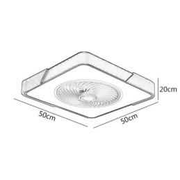 Designer Touch Decorative Modern Ceiling Fan Lights Simple Ceiling Light Ceiling Lamp