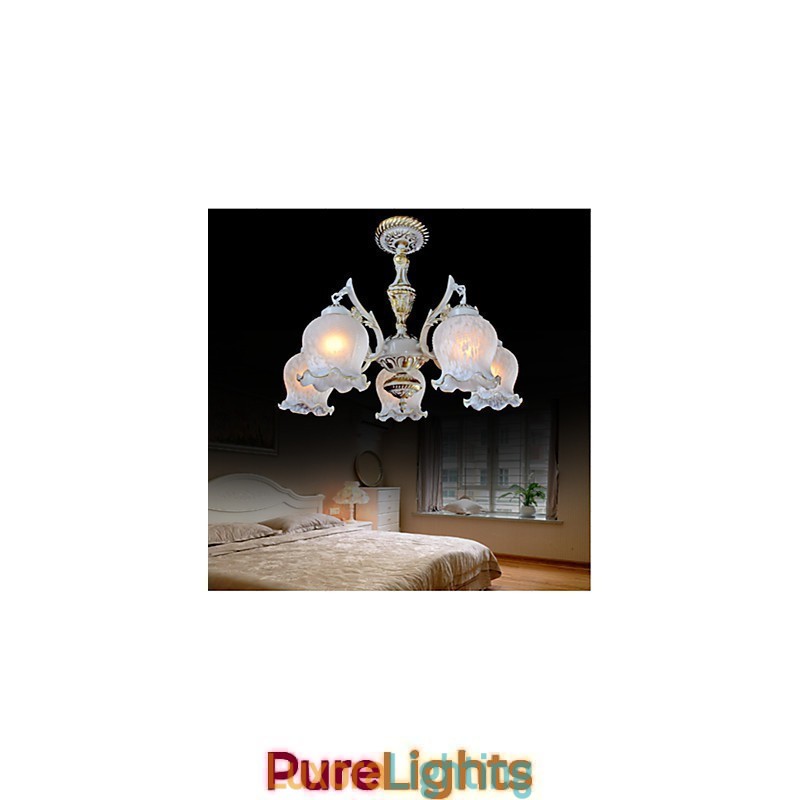 Designer Touch Decorative Chandelier Traditional Classic Vintage Retro Metal