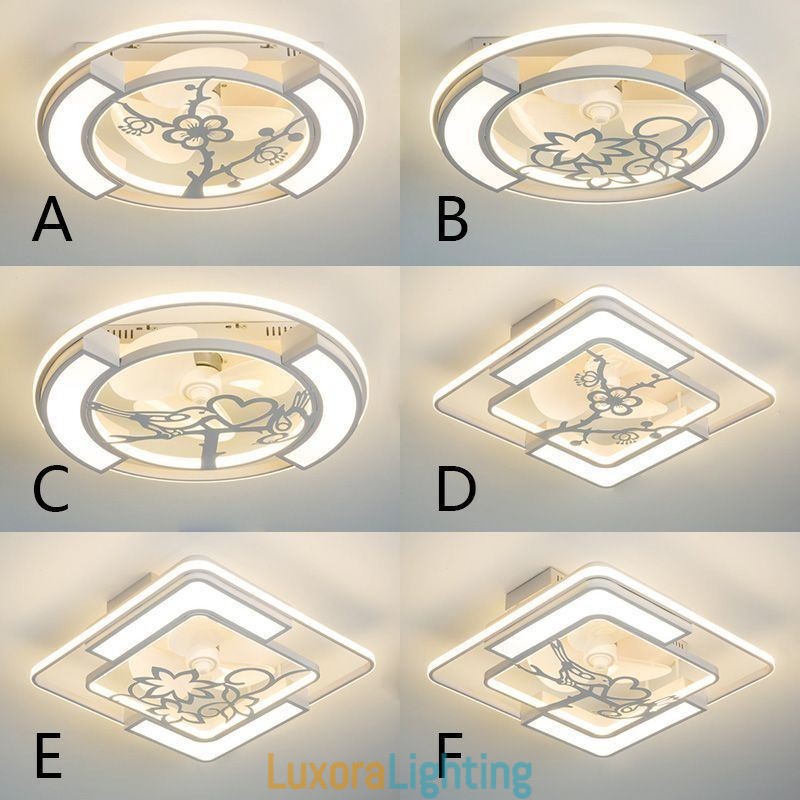 Designer Touch Decorative European Style Ceiling Fans With Light