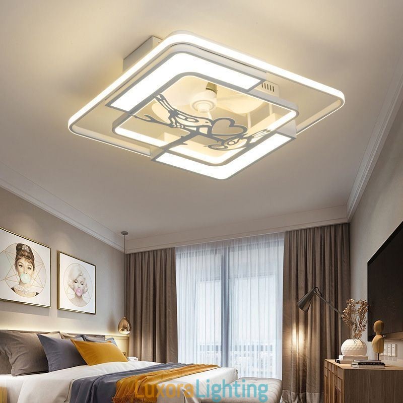 Designer Touch Decorative European Style Ceiling Fans With Light