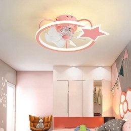 Designer Touch Decorative Cartoon Ceiling Fan Light Creative Ceiling Lamp Kid's