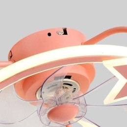 Designer Touch Decorative Cartoon Ceiling Fan Light Creative Ceiling Lamp Kid's