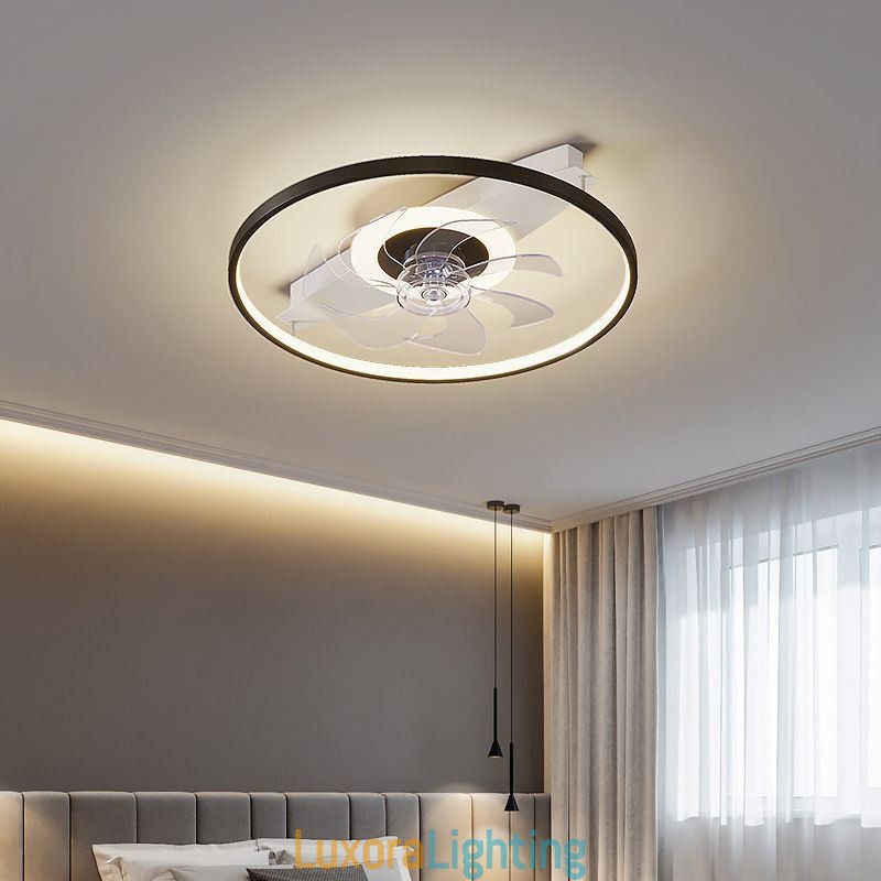 Designer Touch Decorative Modern Ceiling Fan With Lights Remote Control Ventilador Lamp