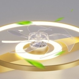 Designer Touch Decorative Modern Ceiling Fan With Lights Remote Control Ventilador Lamp