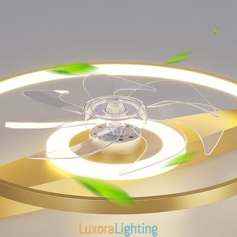 Designer Touch Decorative Modern Ceiling Fan With Lights Remote Control Ventilador Lamp