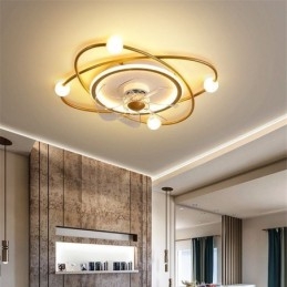 Designer Touch Decorative Modern Ceiling Fans Indoor Lighting Dining