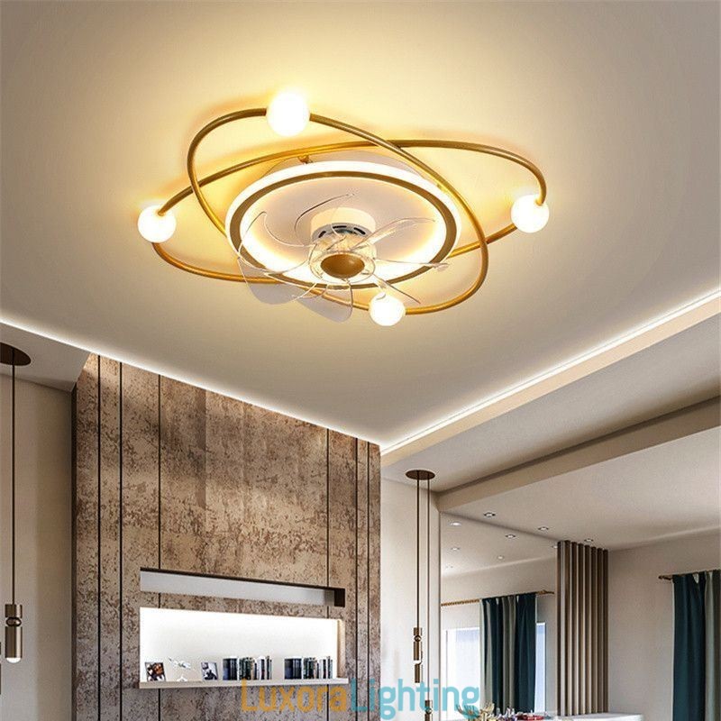 Designer Touch Decorative Modern Ceiling Fans Indoor Lighting Dining