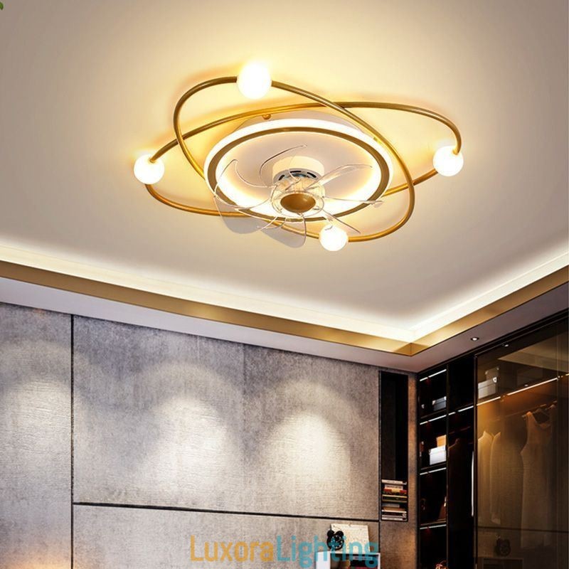 Designer Touch Decorative Modern Ceiling Fans Indoor Lighting Dining